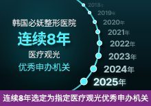 连续8年选定为指定医疗观光优秀申办机关